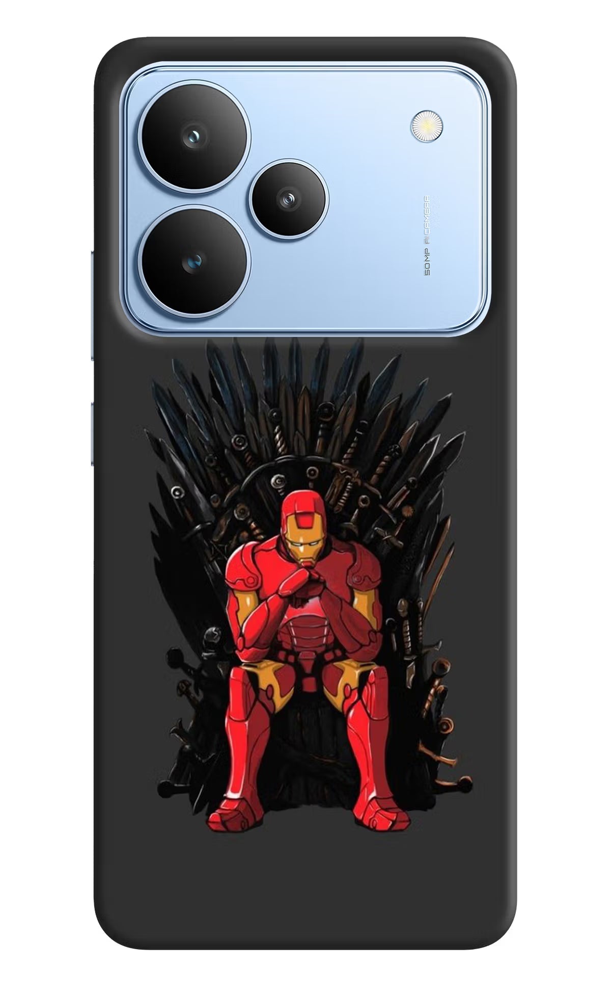 Ironman Throne Realme P4 Back Cover