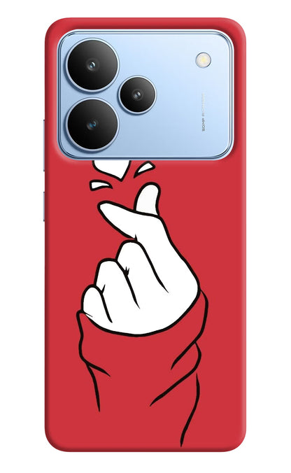 Korean Love Sign Realme P4 Back Cover