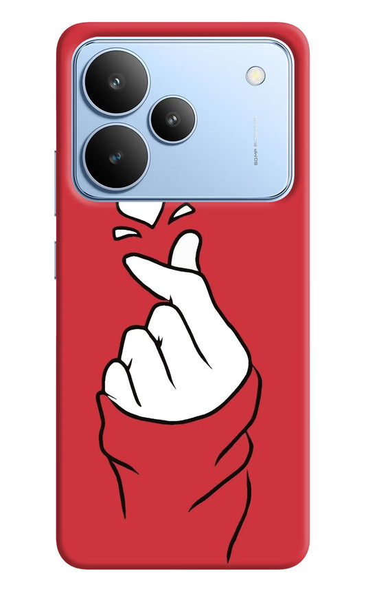 Korean Love Sign Realme P4 Back Cover