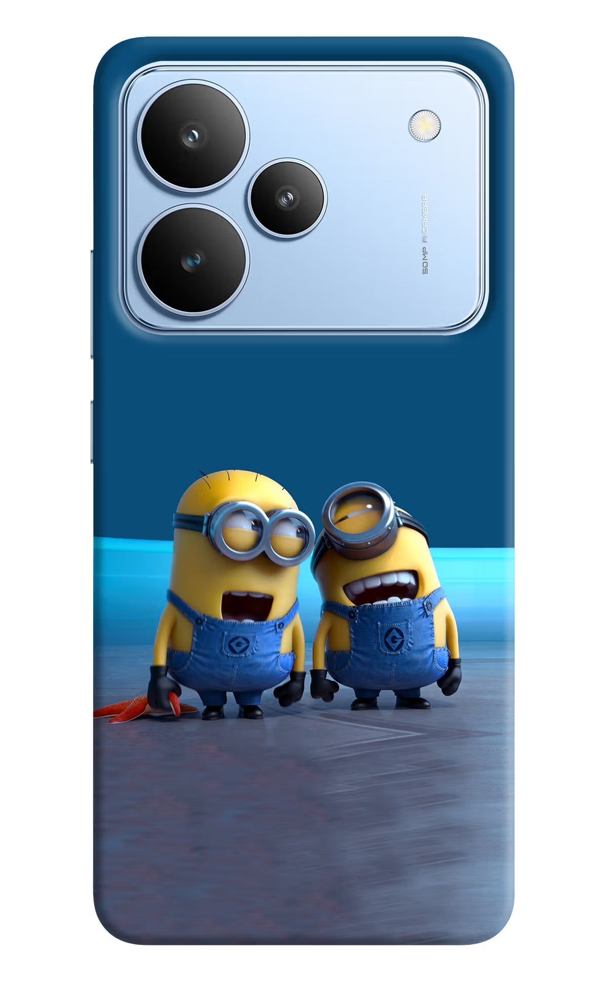 Minion Laughing Realme P4 Back Cover