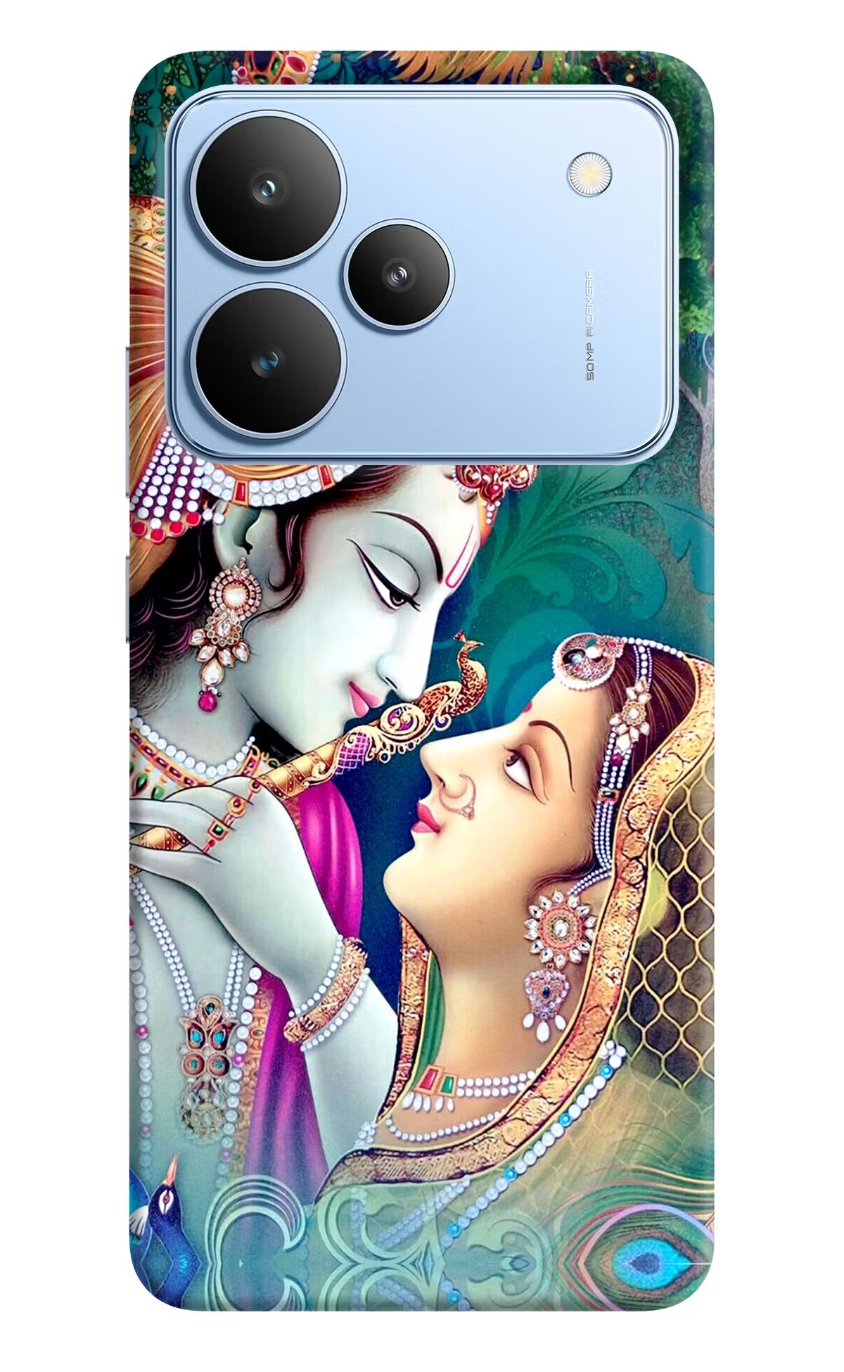 Lord Radha Krishna Realme P4 Back Cover