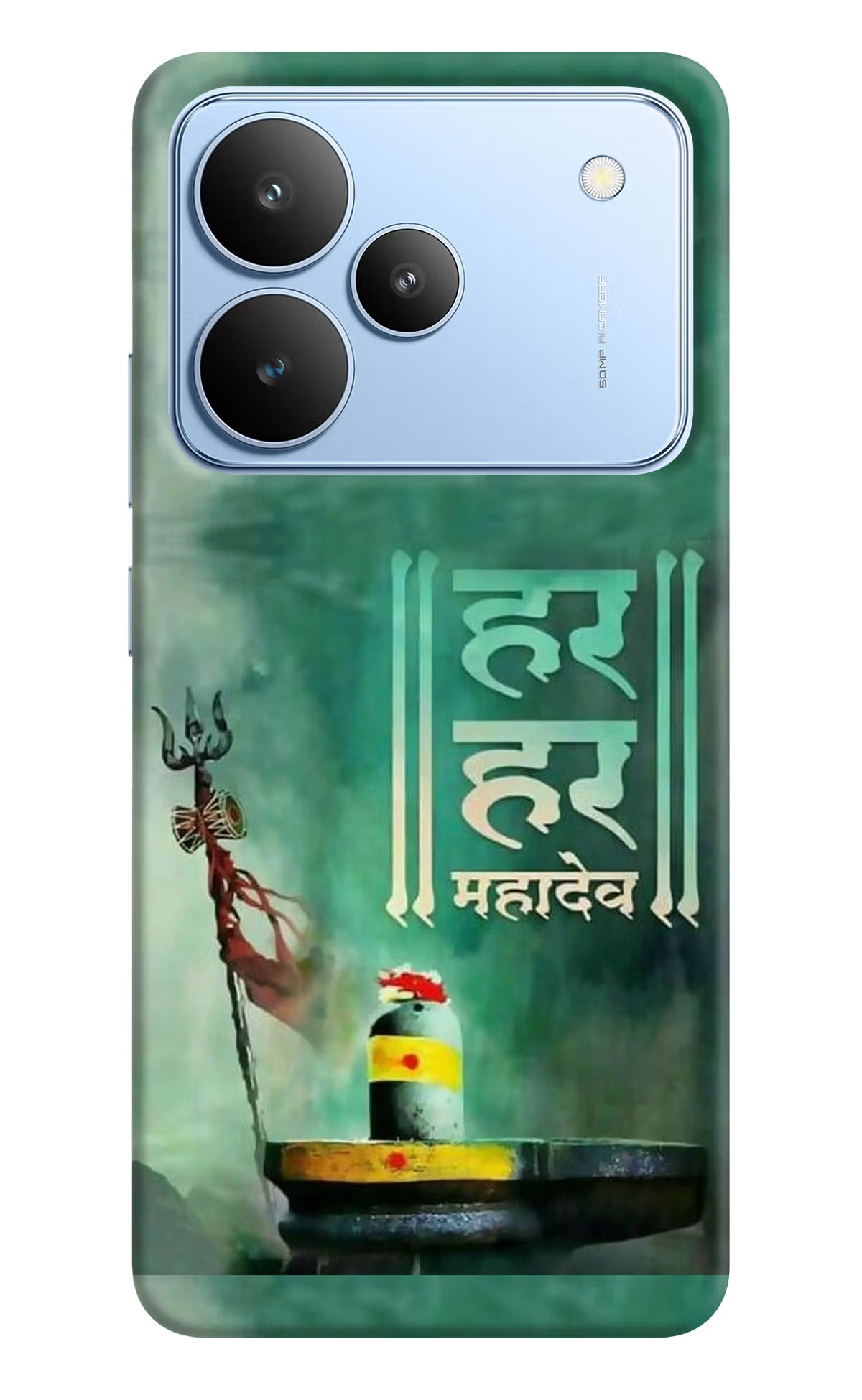 Har Har Mahadev Shivling Realme P4 Back Cover