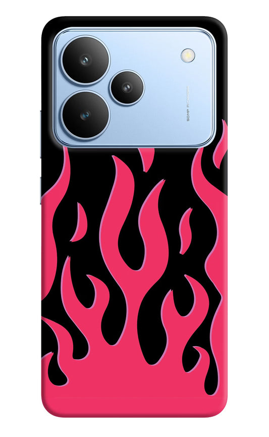 Fire Flames Realme P4 Back Cover