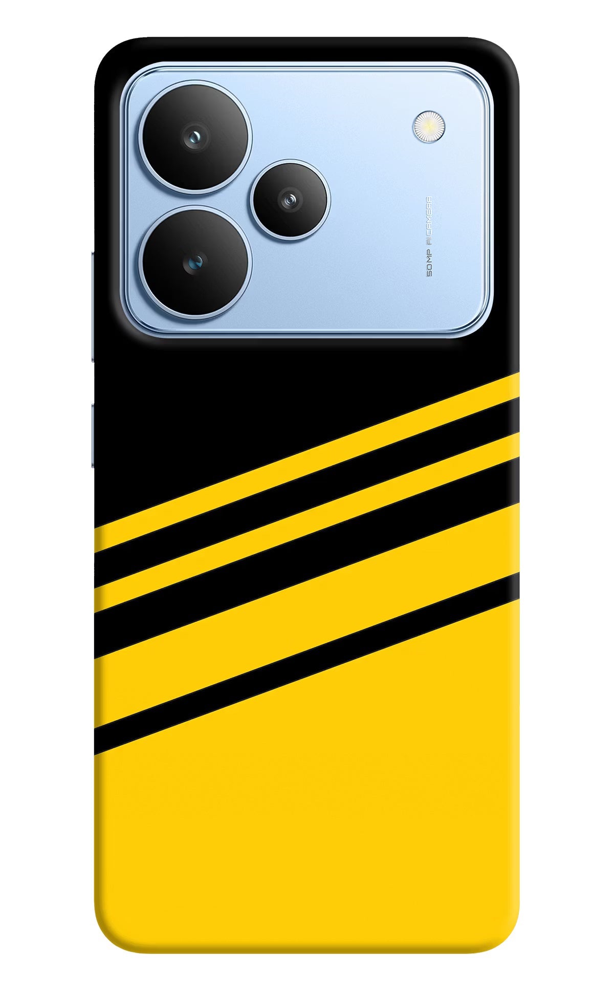 Yellow Shades Realme P4 Back Cover