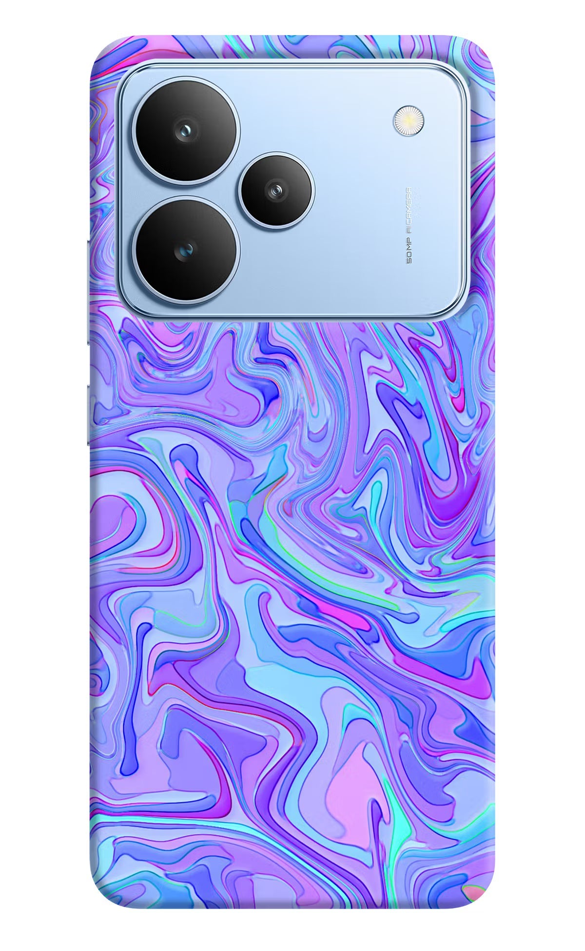 Glitter Realme P4 Back Cover