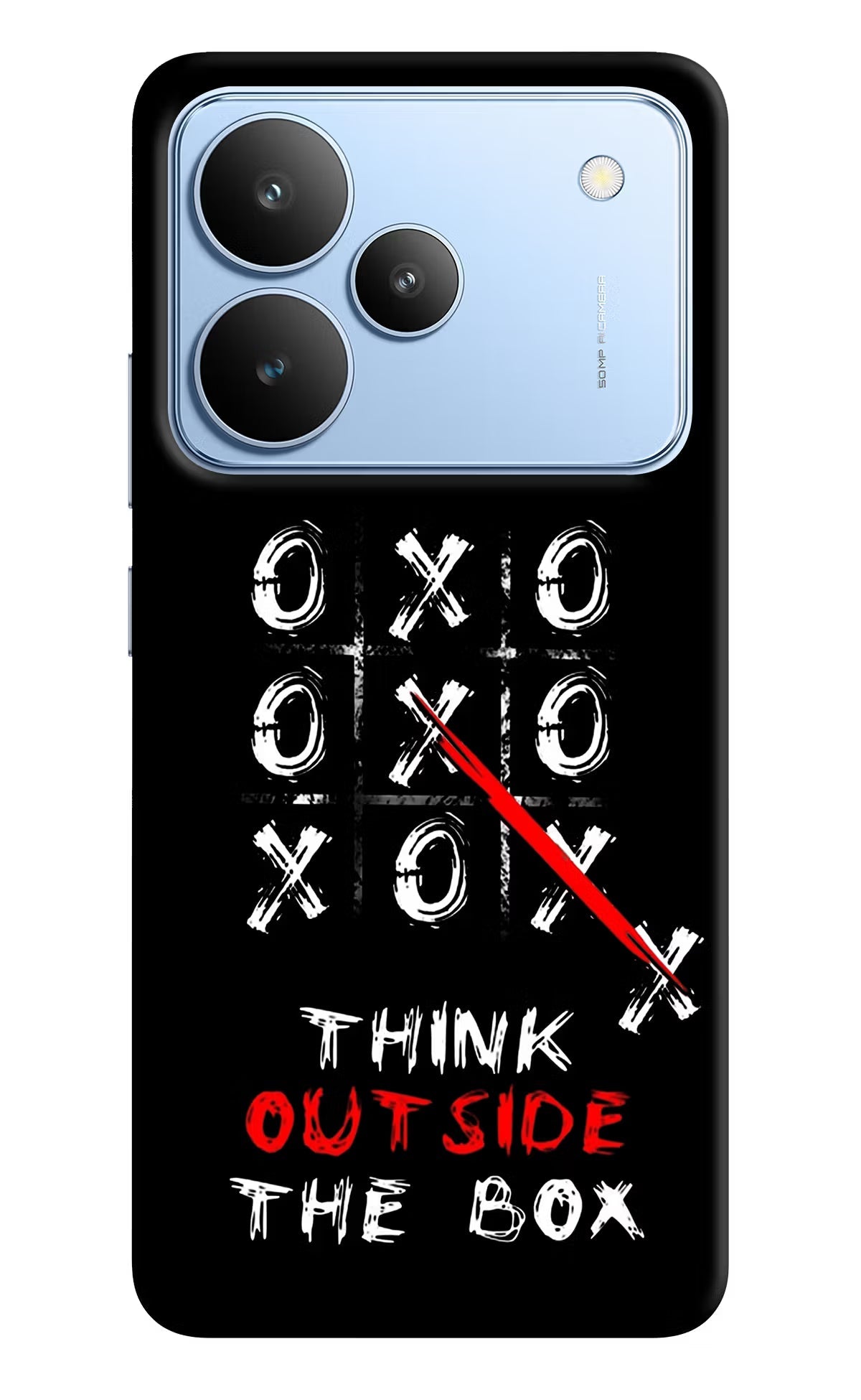 Think out of the BOX Realme P4 Back Cover