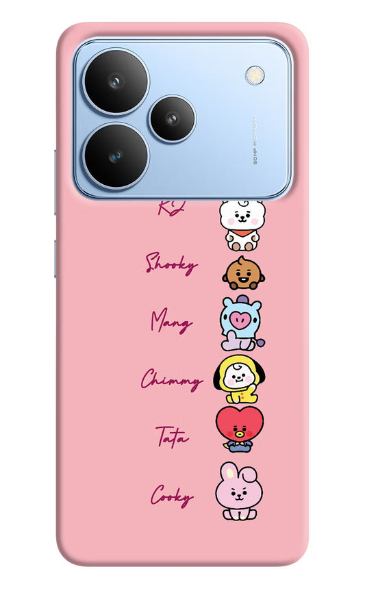 BTS names Realme P4 Back Cover