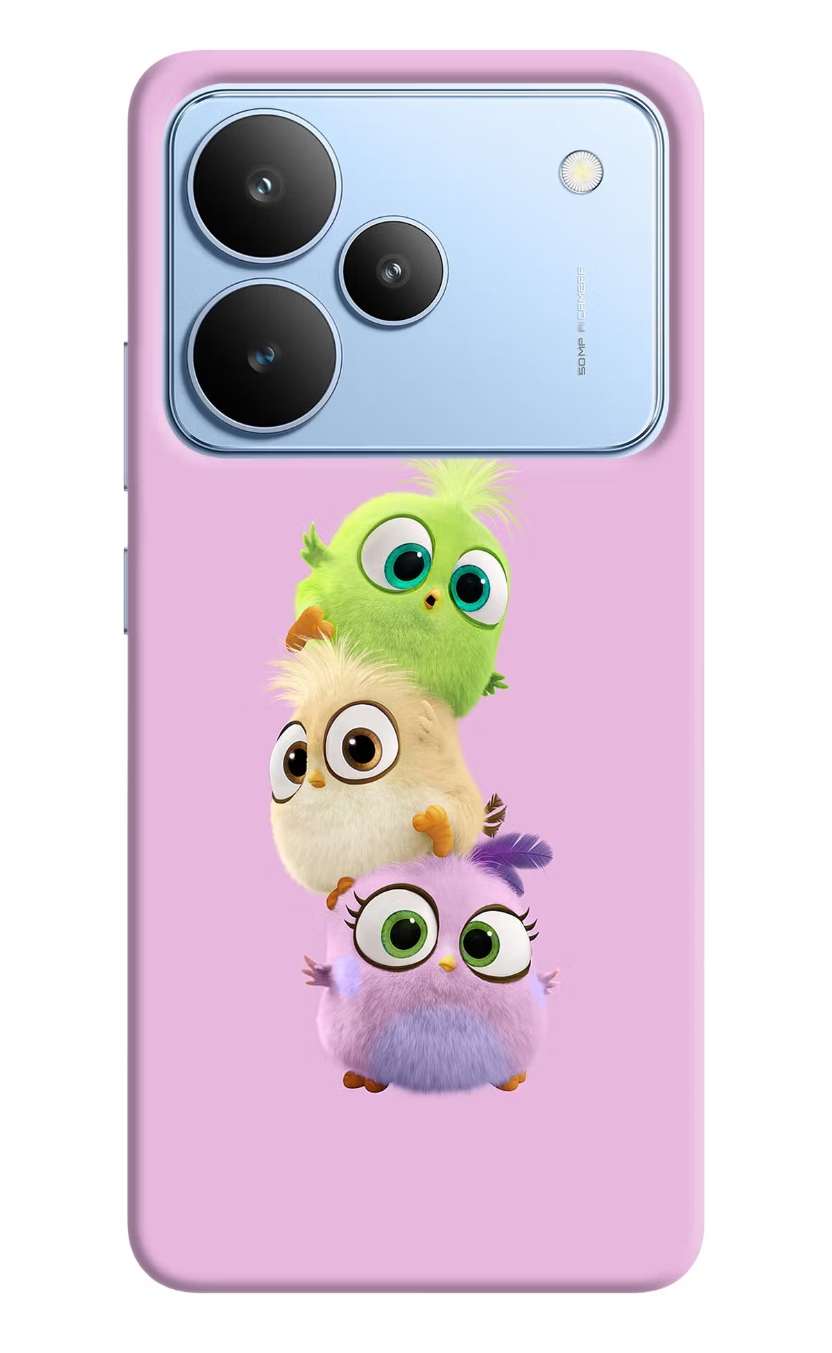 Cute Little Birds Realme P4 Back Cover