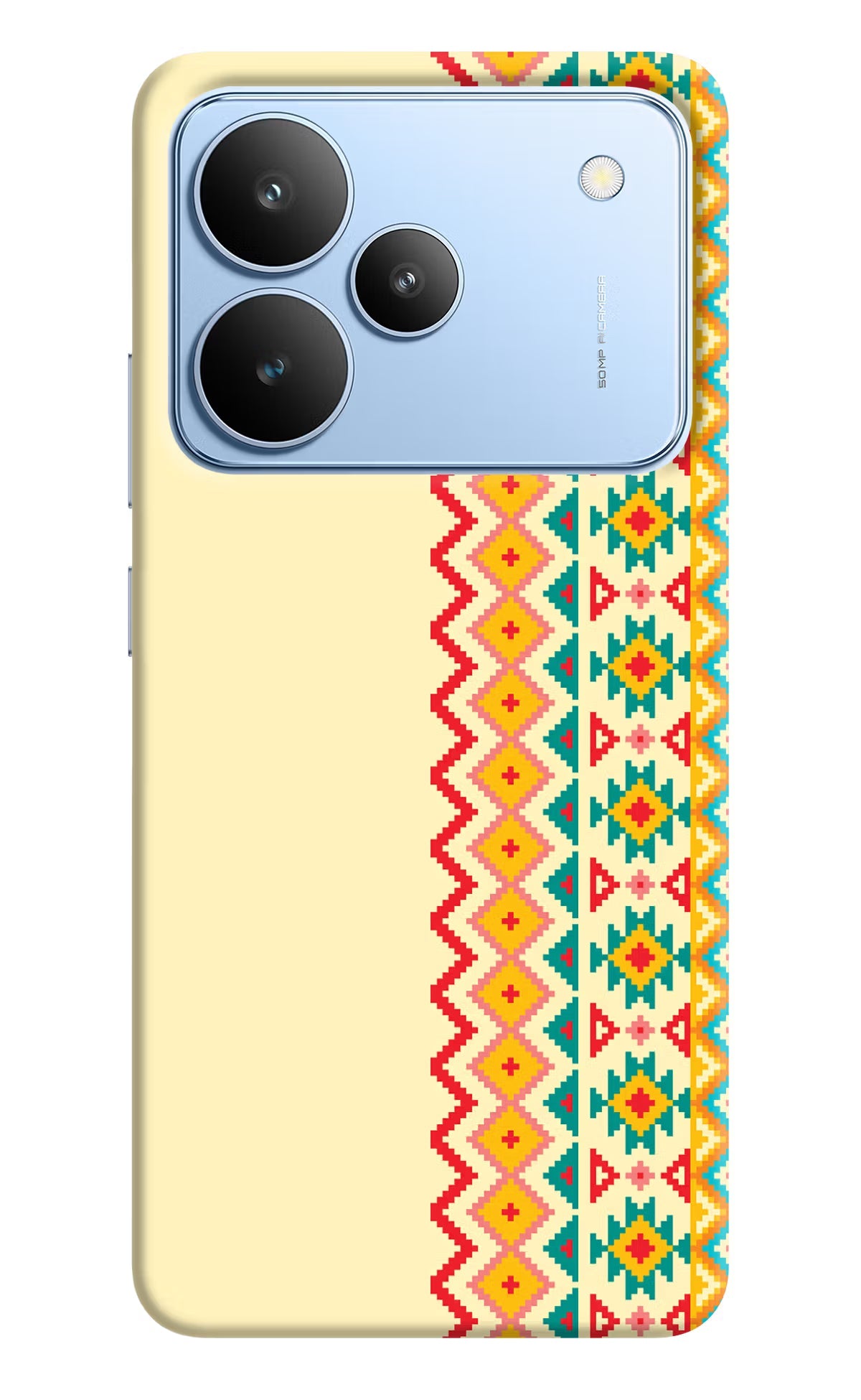 Ethnic Seamless Realme P4 Back Cover