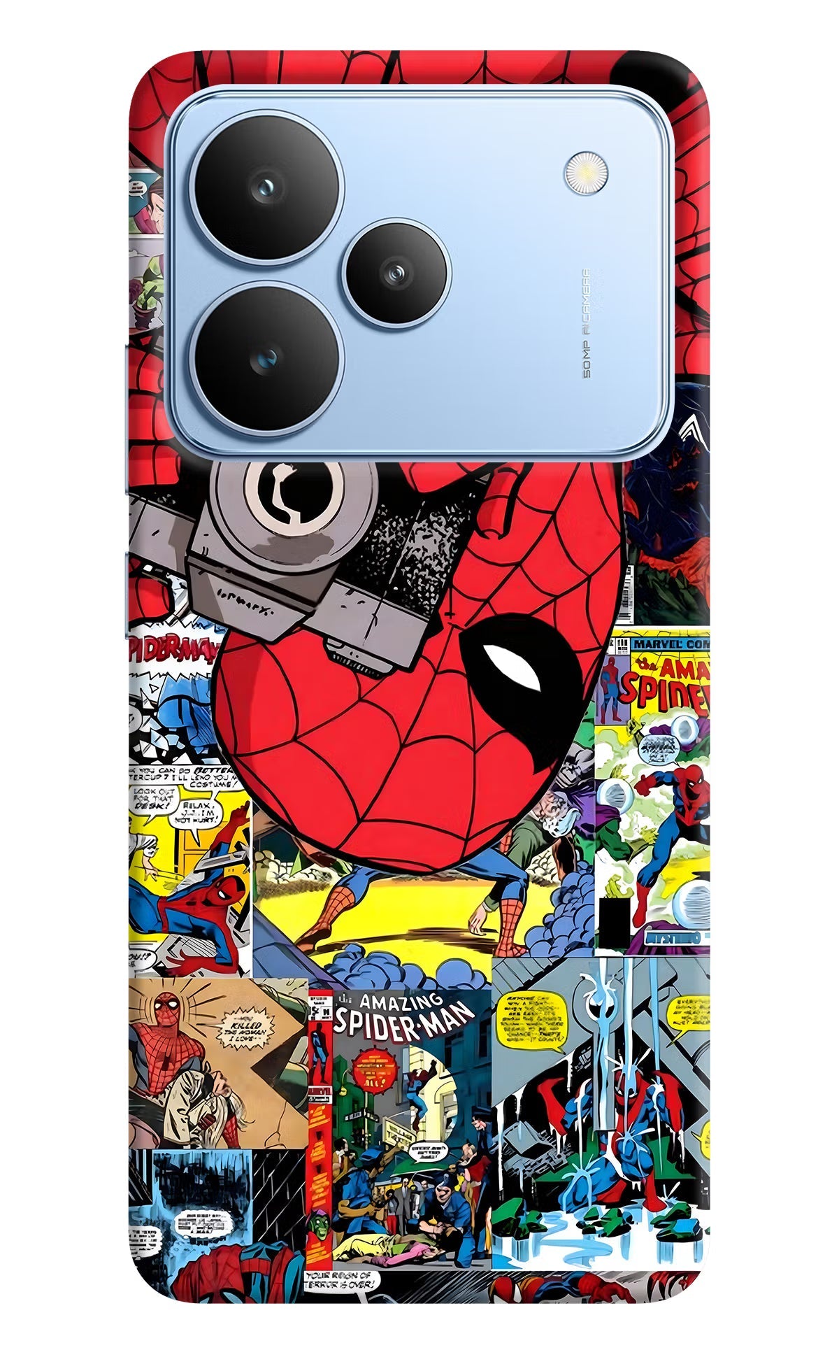 Spider Man Realme P4 Back Cover
