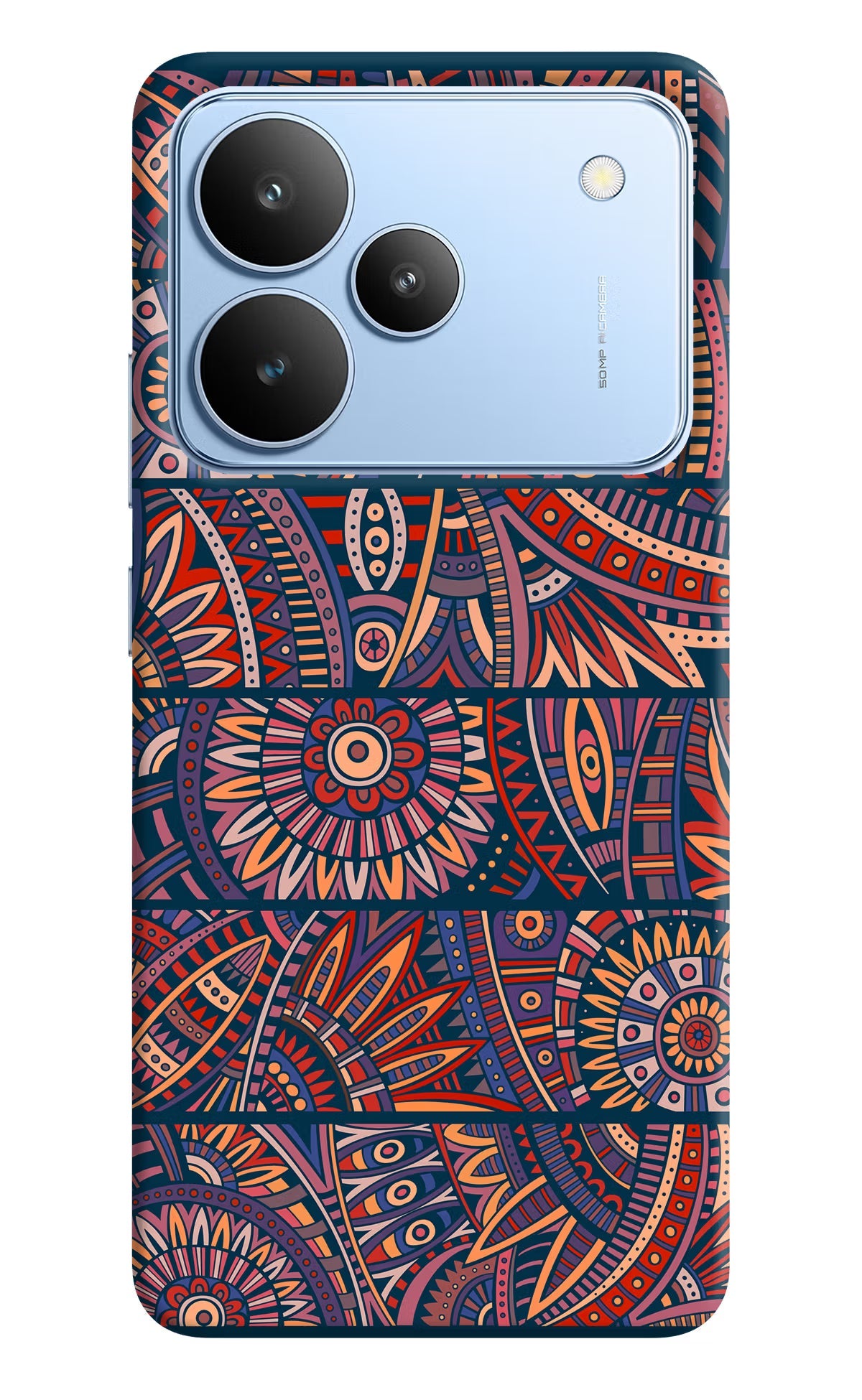 African Culture Design Realme P4 Back Cover