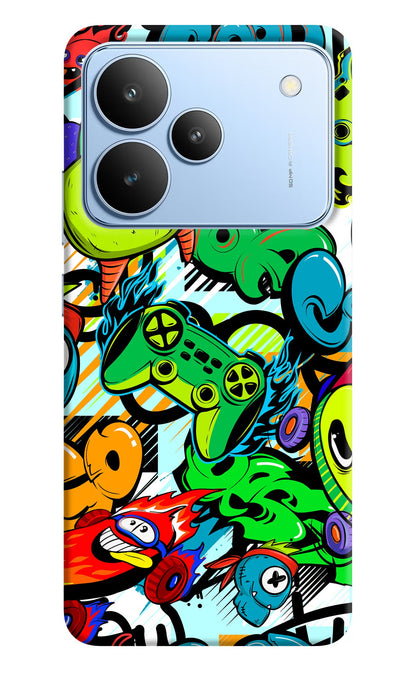 Game Doodle Realme P4 Back Cover