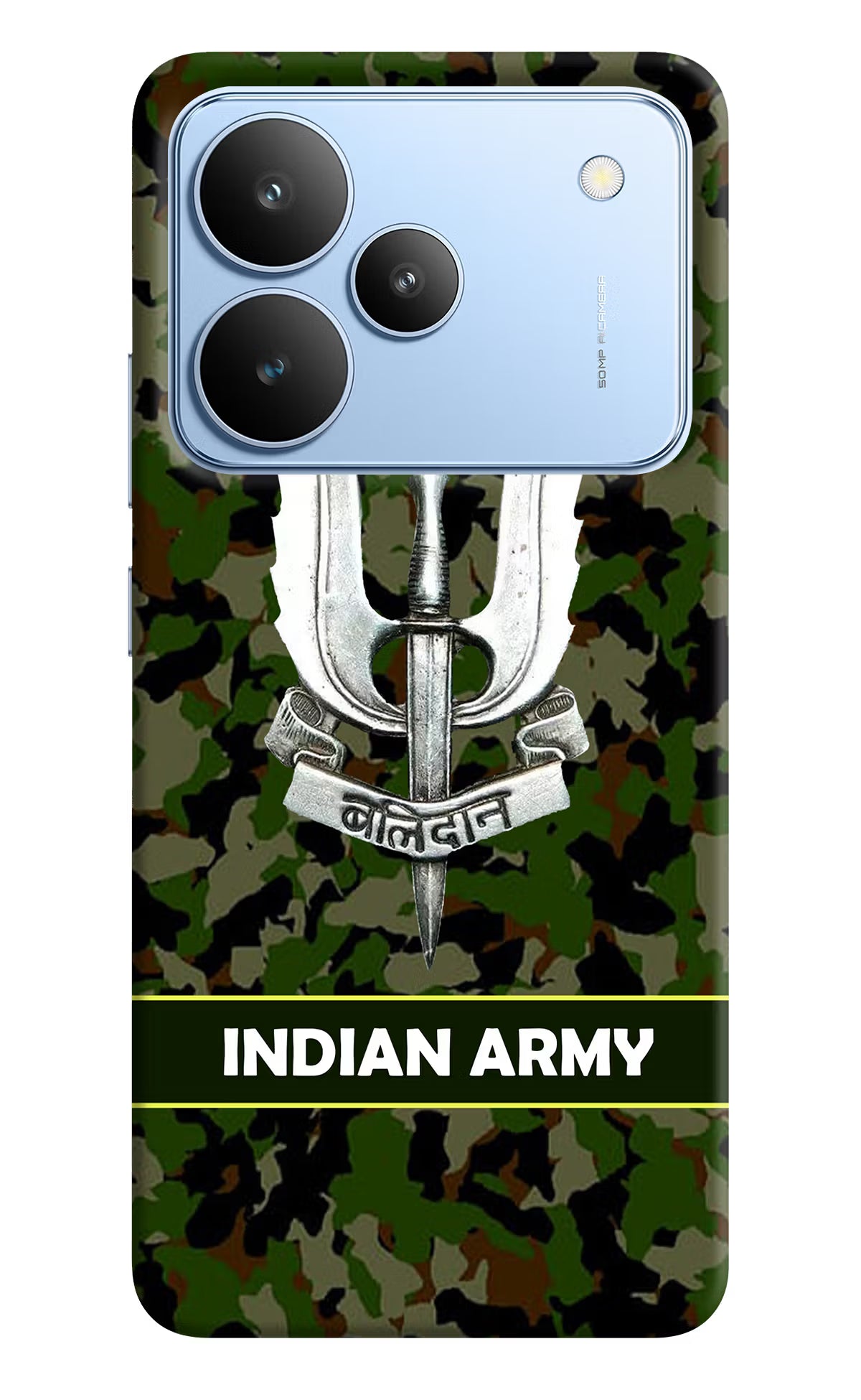 Balidan Indian Logo Realme P4 Back Cover