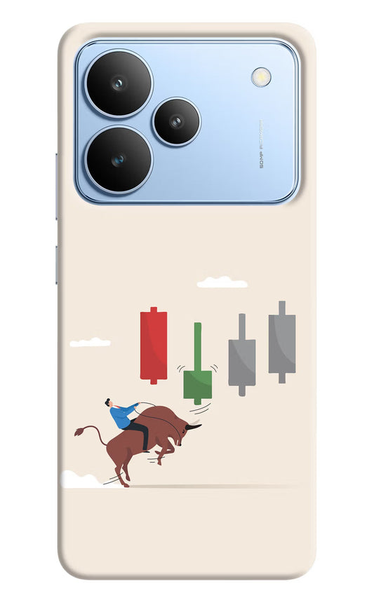 Bull Trading Momentum Realme P4 Back Cover