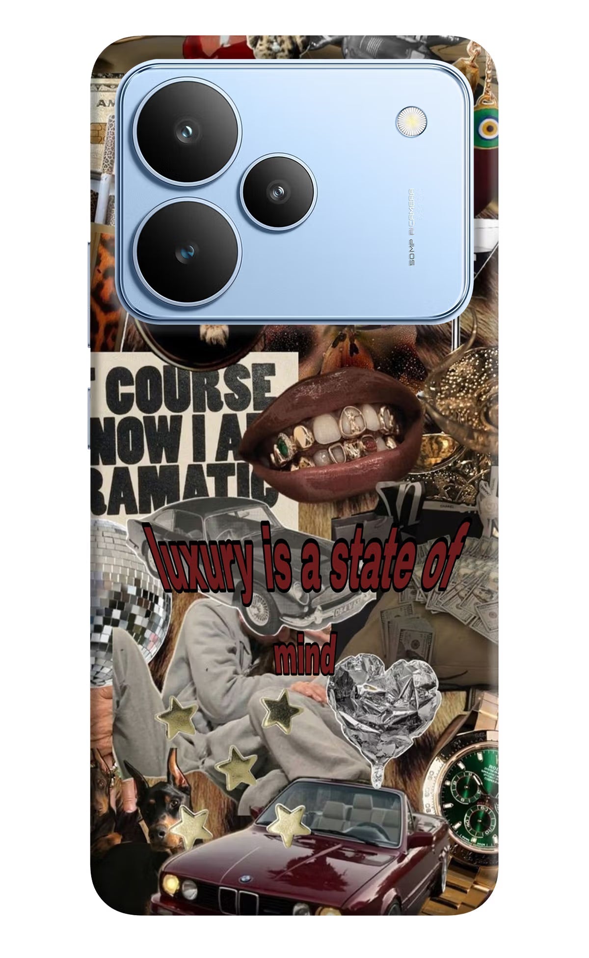 Luxury Realme P4 Back Cover
