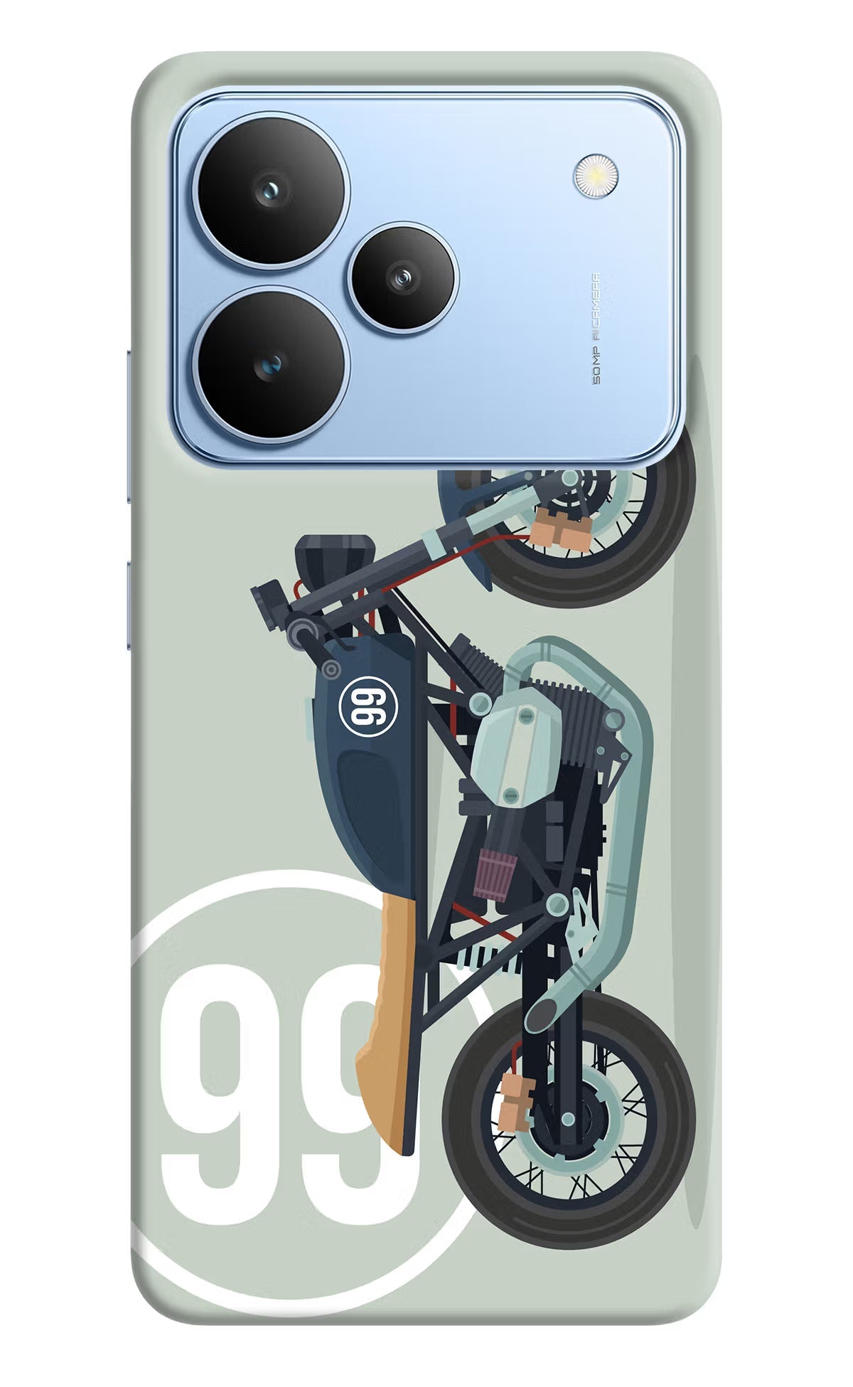 Classic Cafe Racer 99 Realme P4 Back Cover