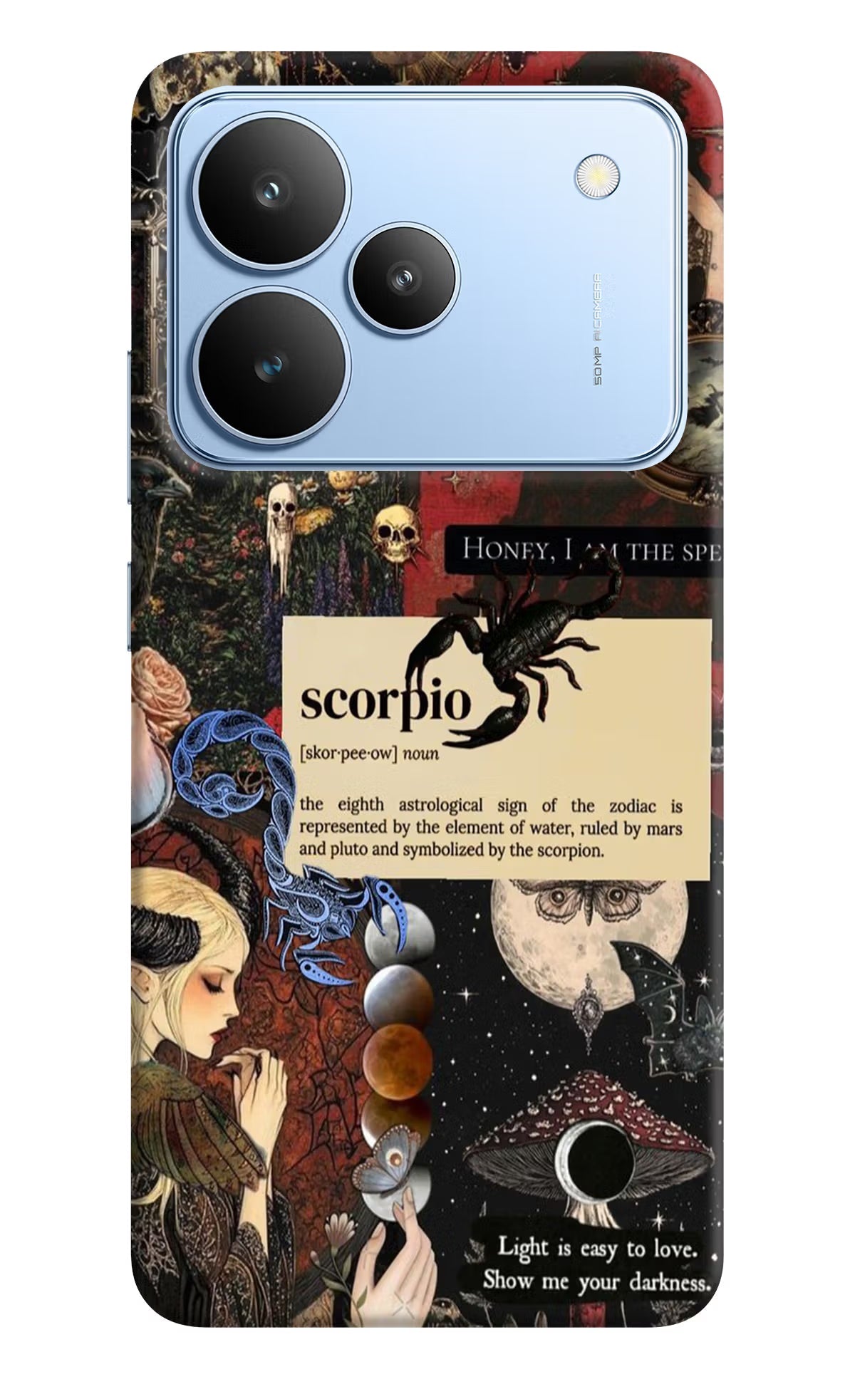 Scorpio Zodiac Realme P4 Back Cover