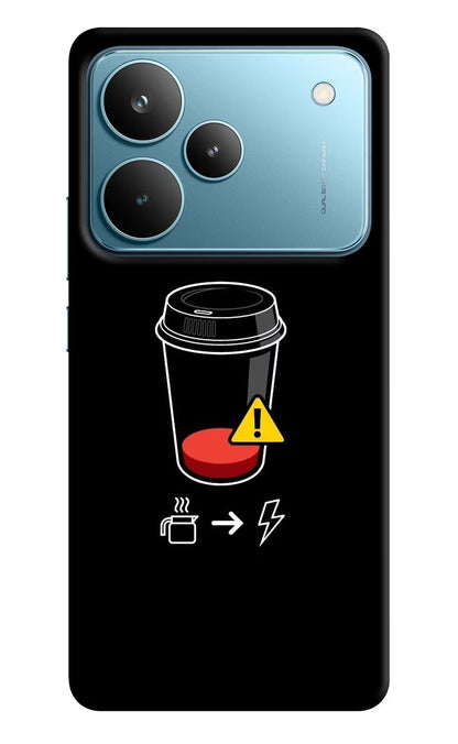 Coffee Realme P4 Pro Back Cover