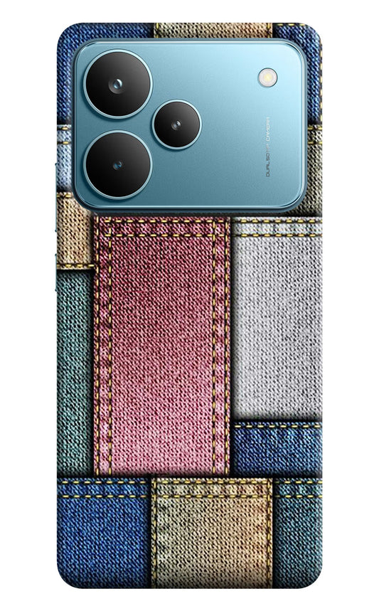 Multicolor Jeans Realme P4 Pro Back Cover
