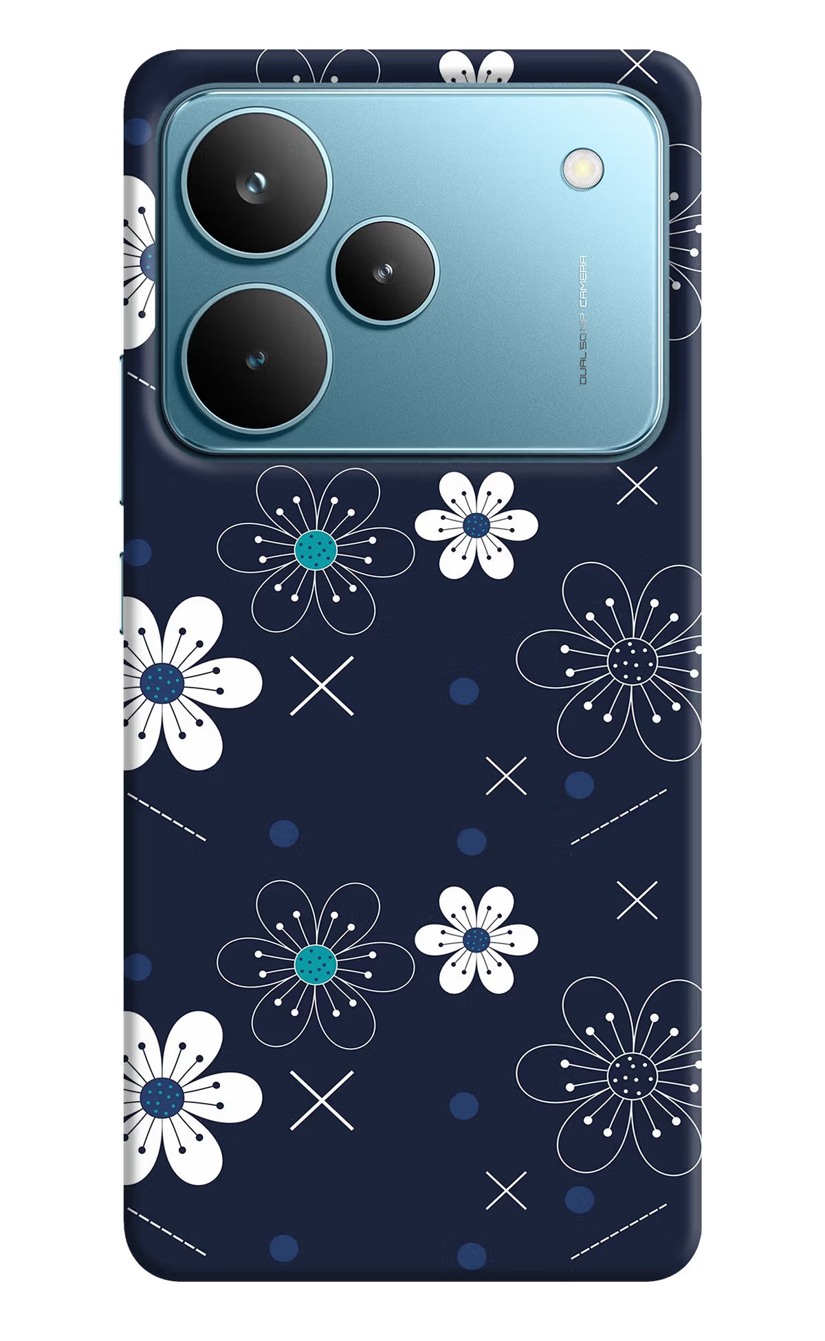 Flowers Realme P4 Pro Back Cover