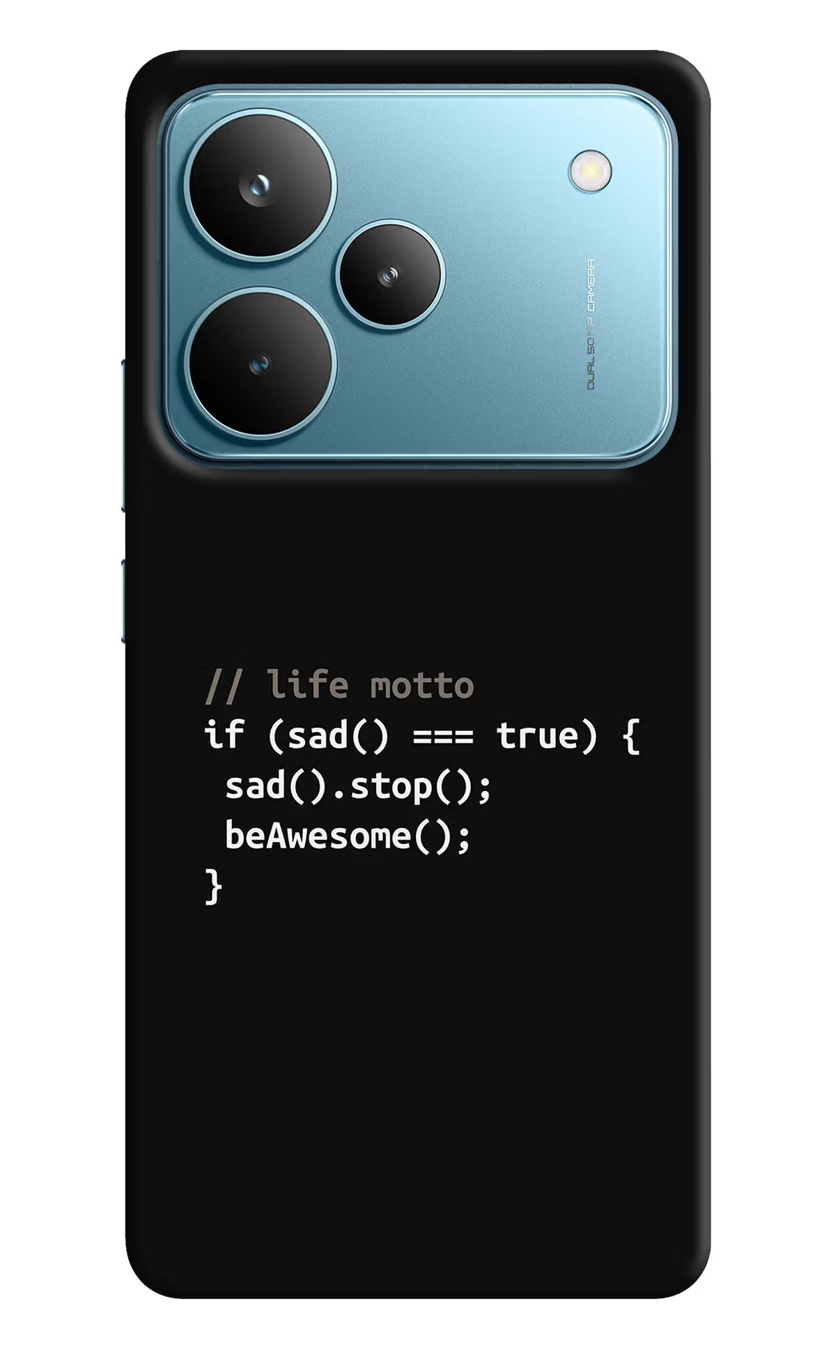 Life Motto Code Realme P4 Pro Back Cover