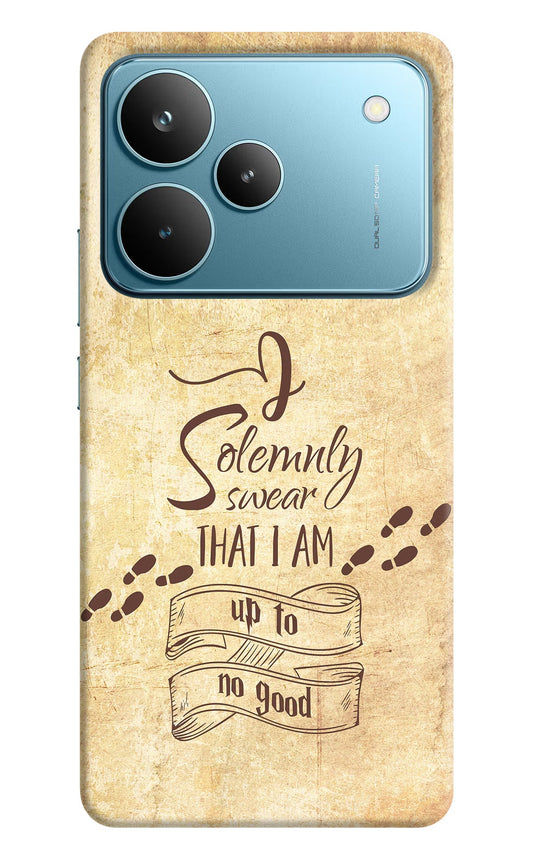 I Solemnly swear that i up to no good Realme P4 Pro Back Cover