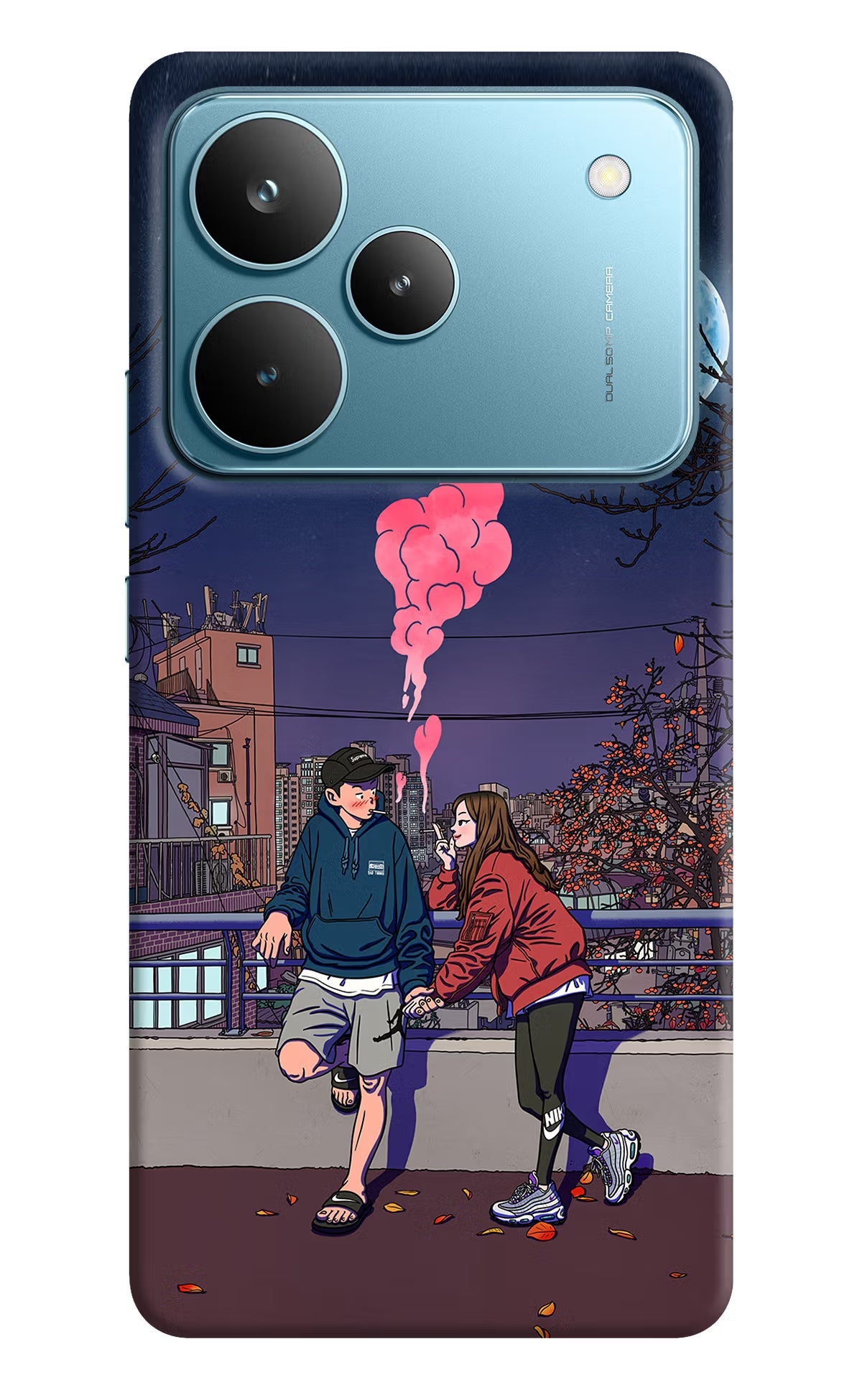 Chilling Couple Realme P4 Pro Back Cover