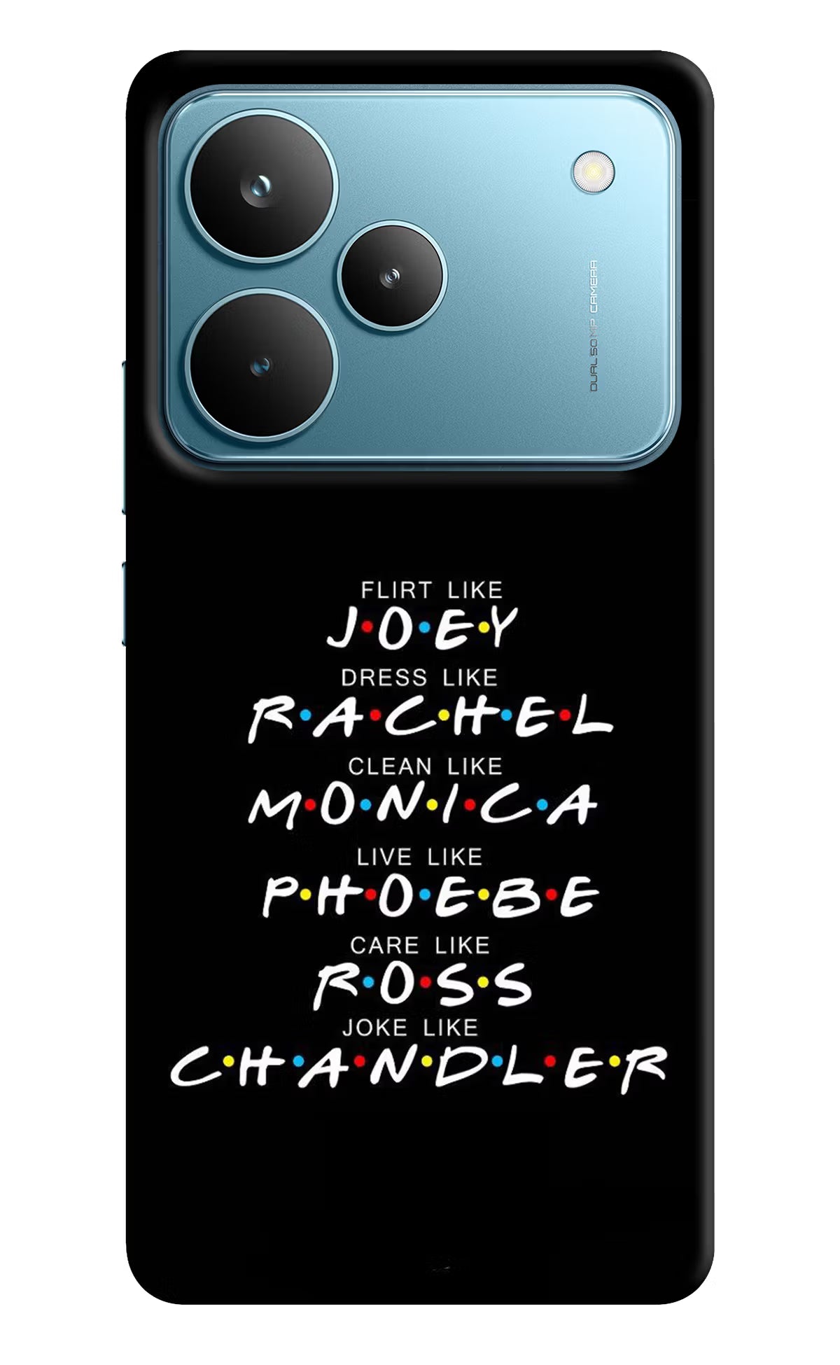 FRIENDS Character Realme P4 Pro Back Cover
