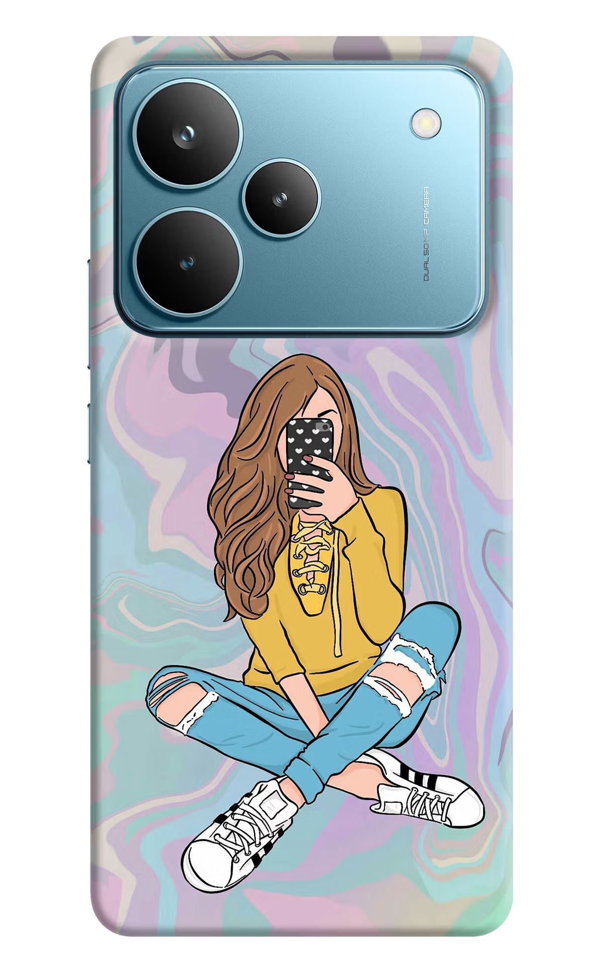 Selfie Girl Realme P4 Pro Back Cover