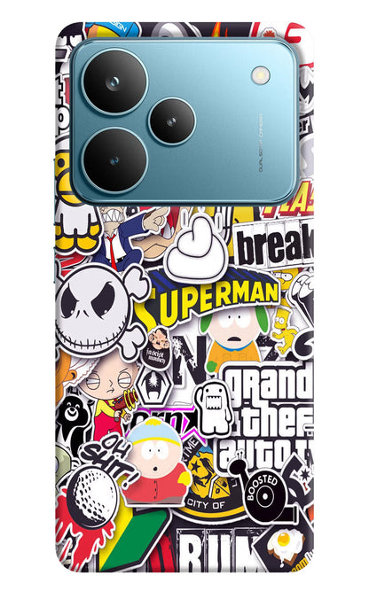 Sticker Bomb Realme P4 Pro Back Cover