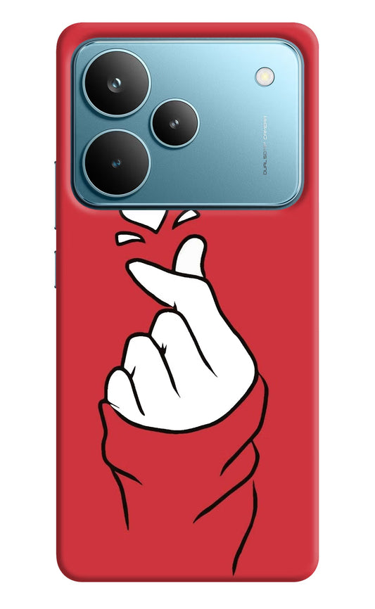 Korean Love Sign Realme P4 Pro Back Cover
