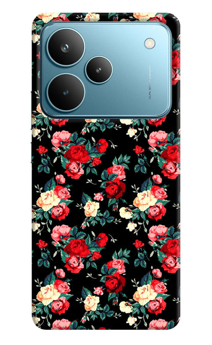Rose Pattern Realme P4 Pro Back Cover