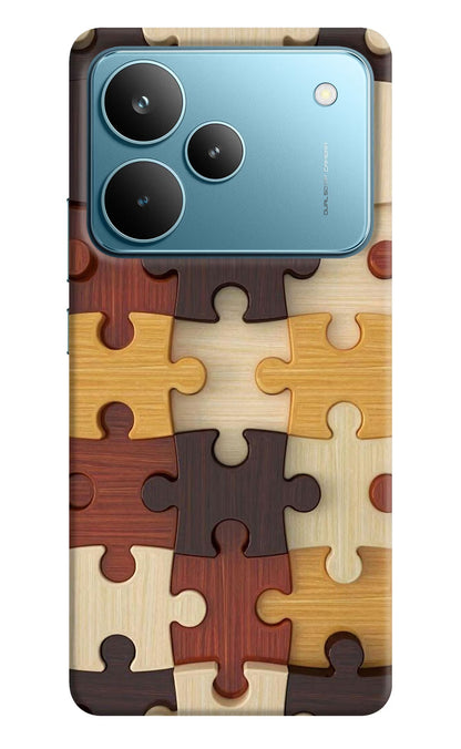Wooden Puzzle Realme P4 Pro Back Cover