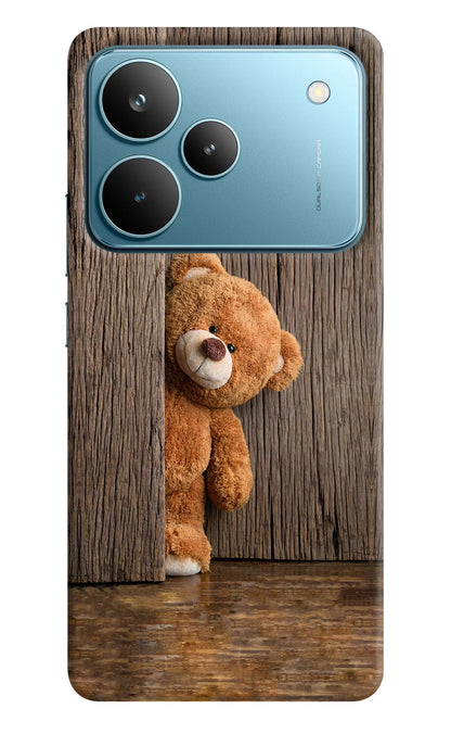 Teddy Wooden Realme P4 Pro Back Cover