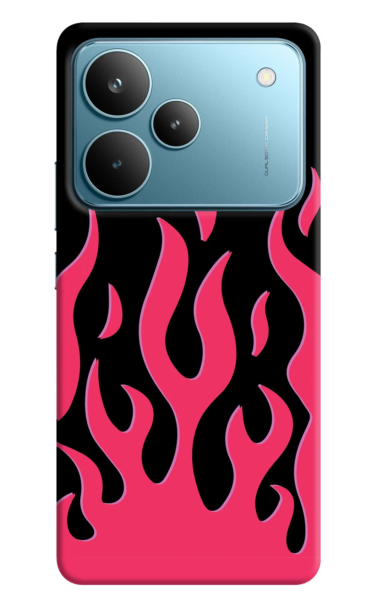 Fire Flames Realme P4 Pro Back Cover