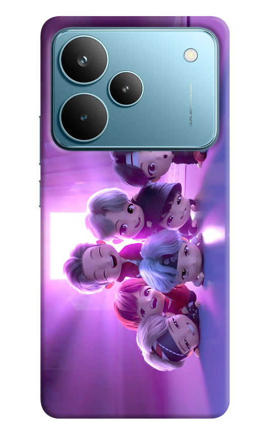 BTS Chibi Realme P4 Pro Back Cover