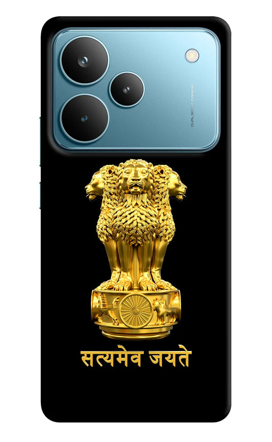 Satyamev Jayate Golden Realme P4 Pro Back Cover