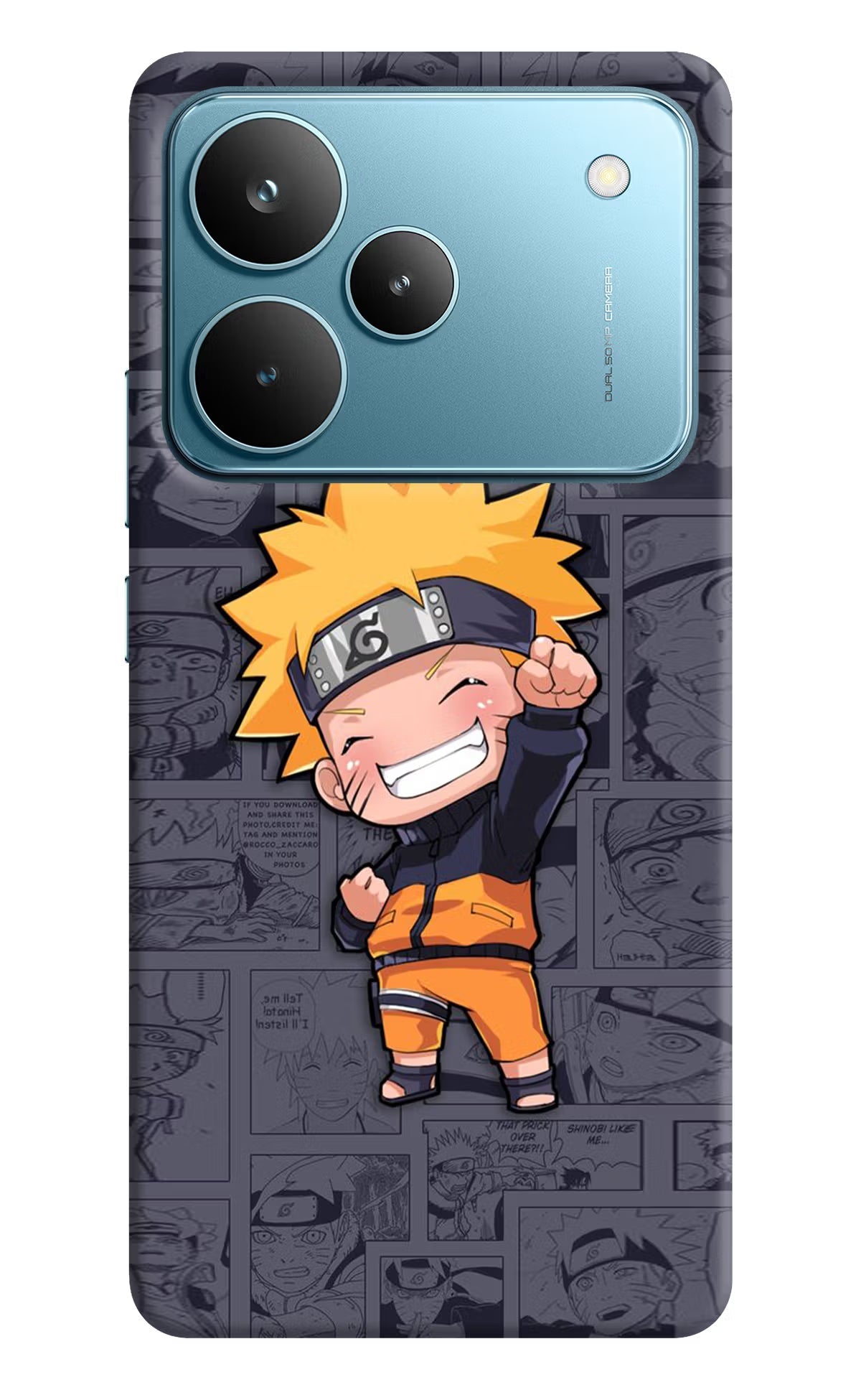 Chota Naruto Realme P4 Pro Back Cover