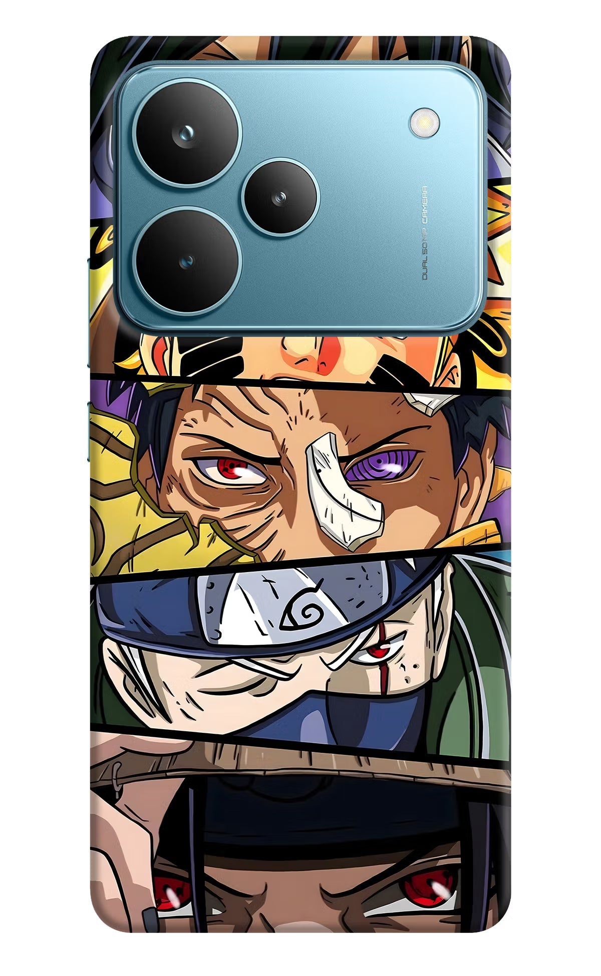 Naruto Character Realme P4 Pro Back Cover