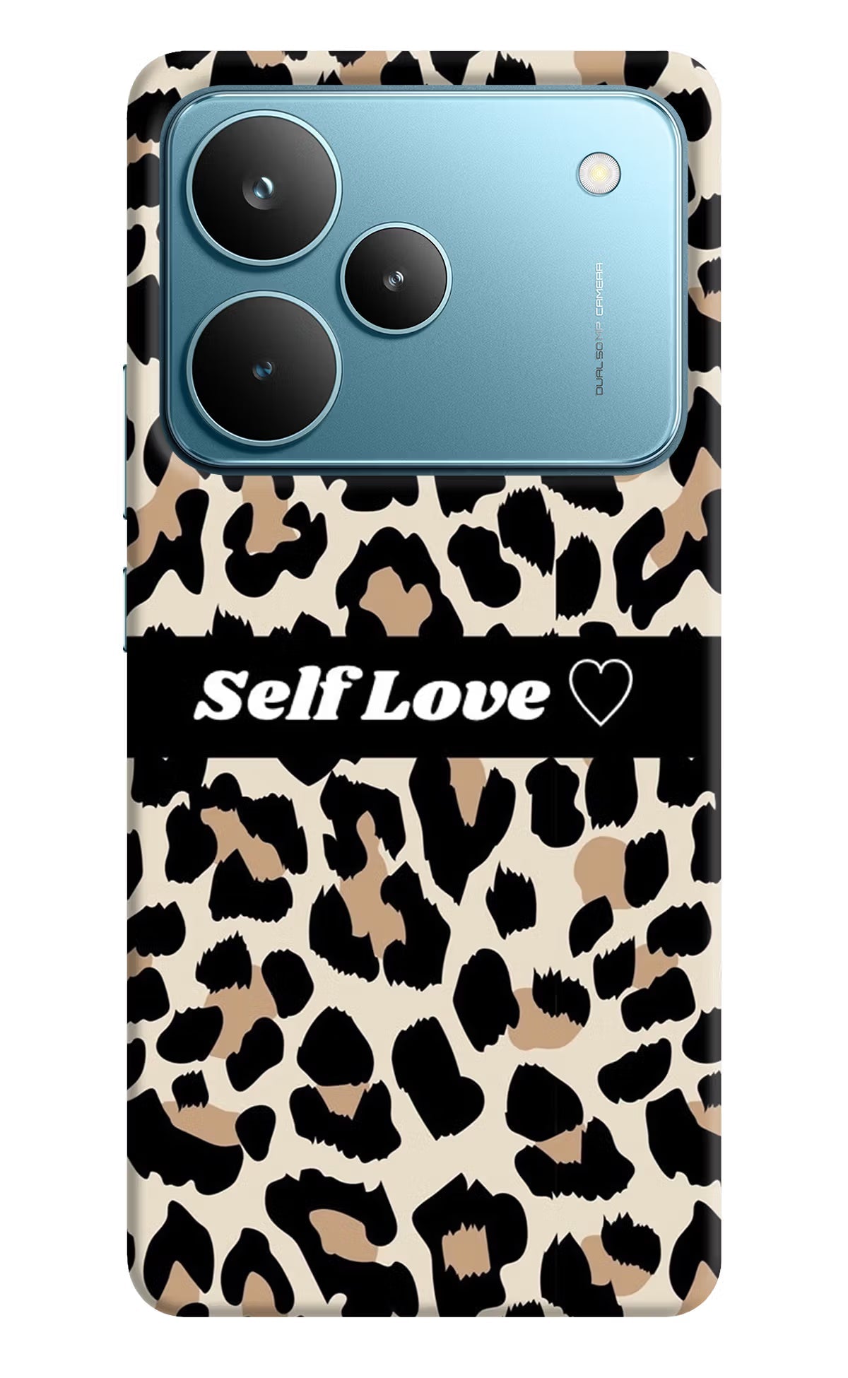Leopard Print Self Love Realme P4 Pro Back Cover