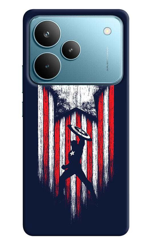 Captain America Marvel Art Realme P4 Pro Back Cover