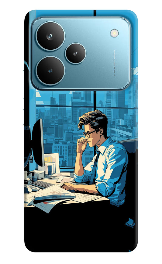 Focused Hustler (AI Generated) Realme P4 Pro Back Cover