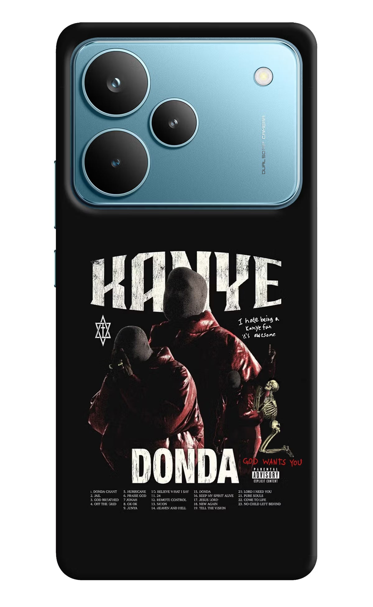 Donda Kanye West Realme P4 Pro Back Cover