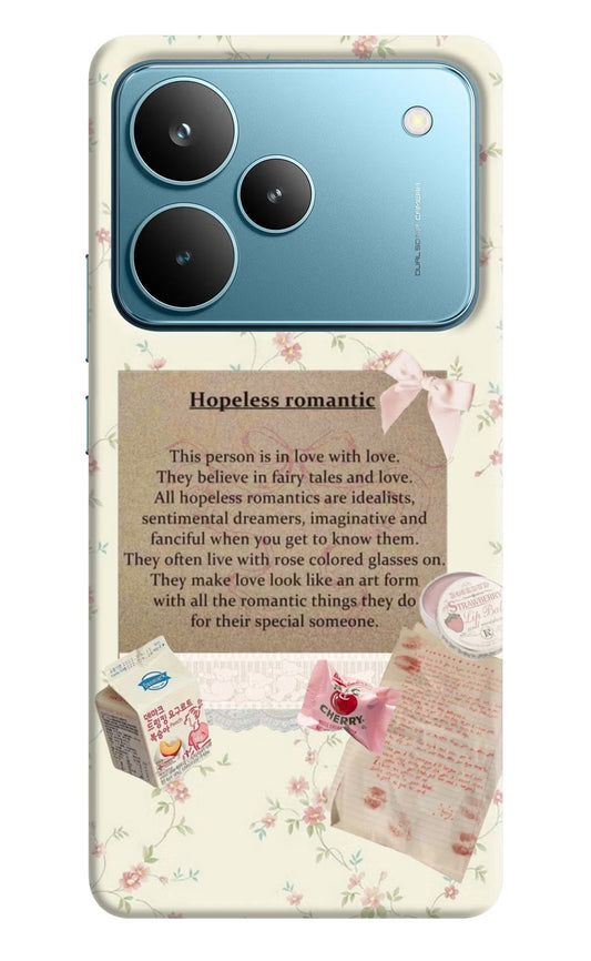Hopeless Romantic Realme P4 Pro Back Cover