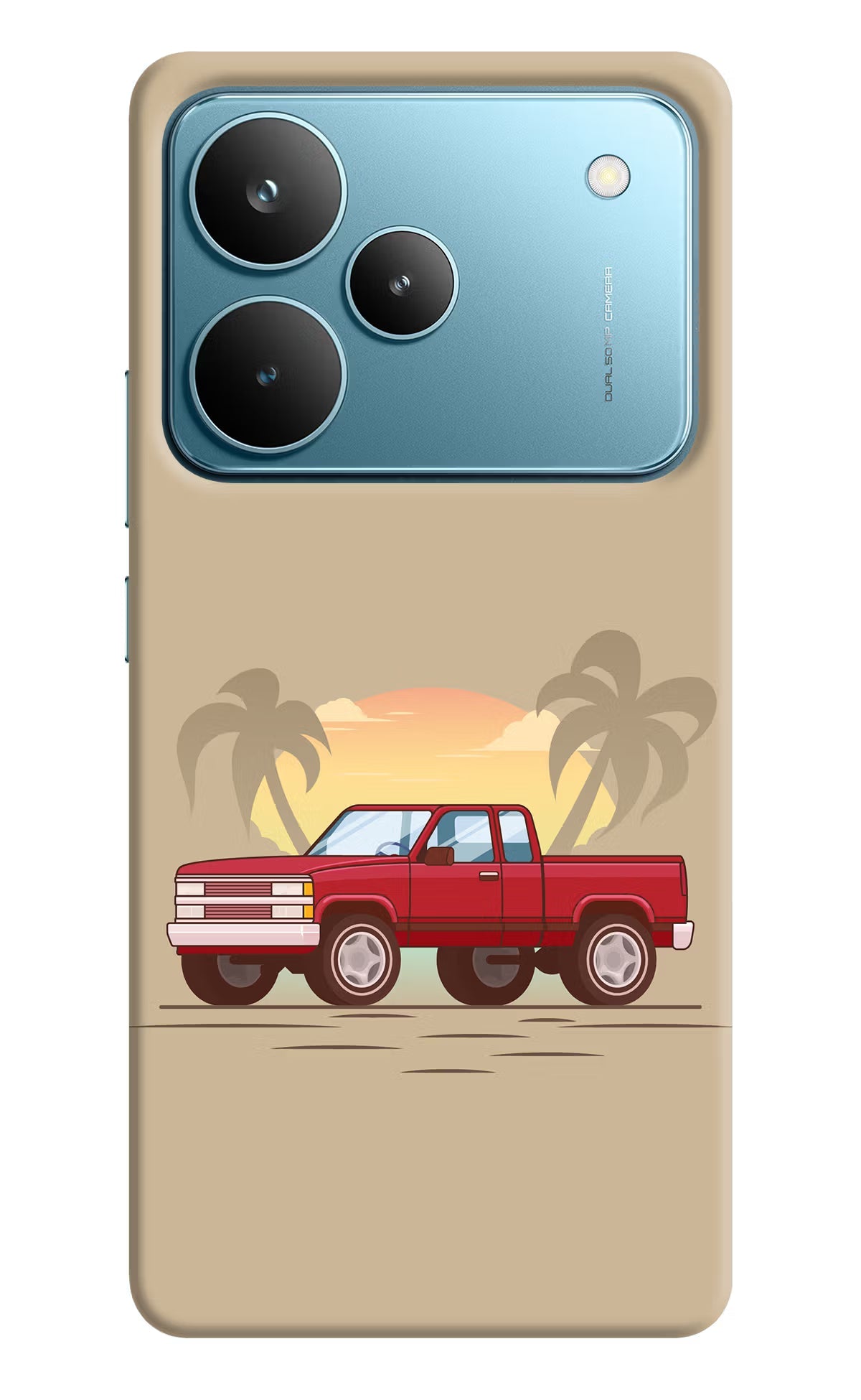 Desert Classic Drive Realme P4 Pro Back Cover