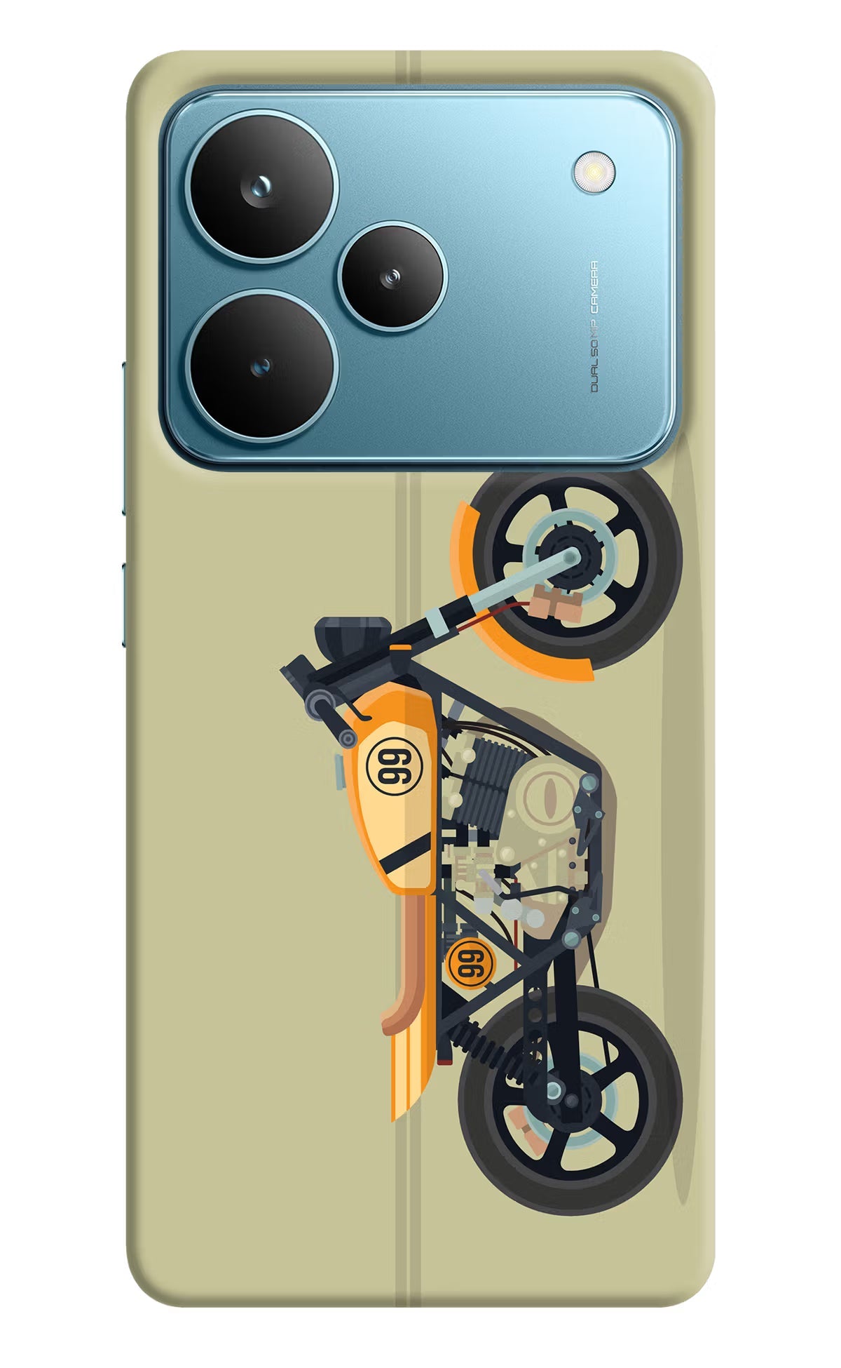 Vertical Speedster Realme P4 Pro Back Cover