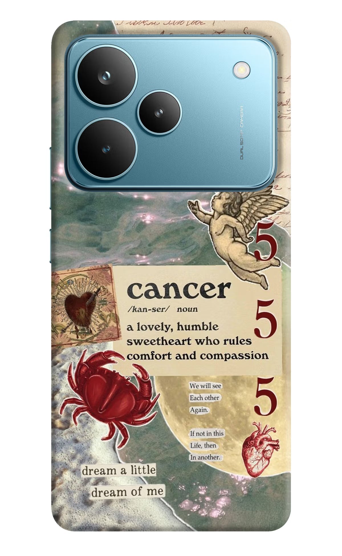 Cancer Zodiac Realme P4 Pro Back Cover