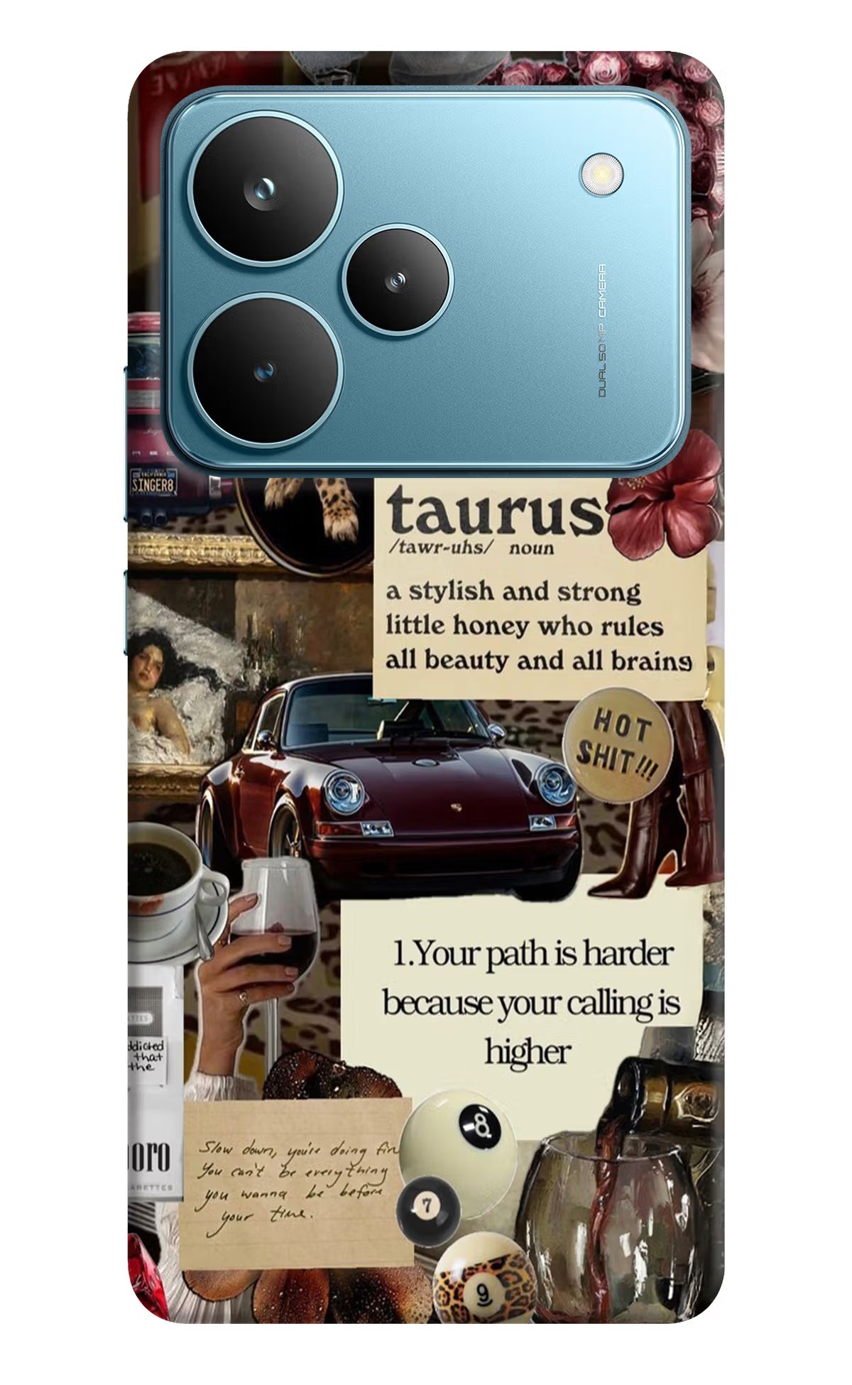 Taurus Zodiac Realme P4 Pro Back Cover