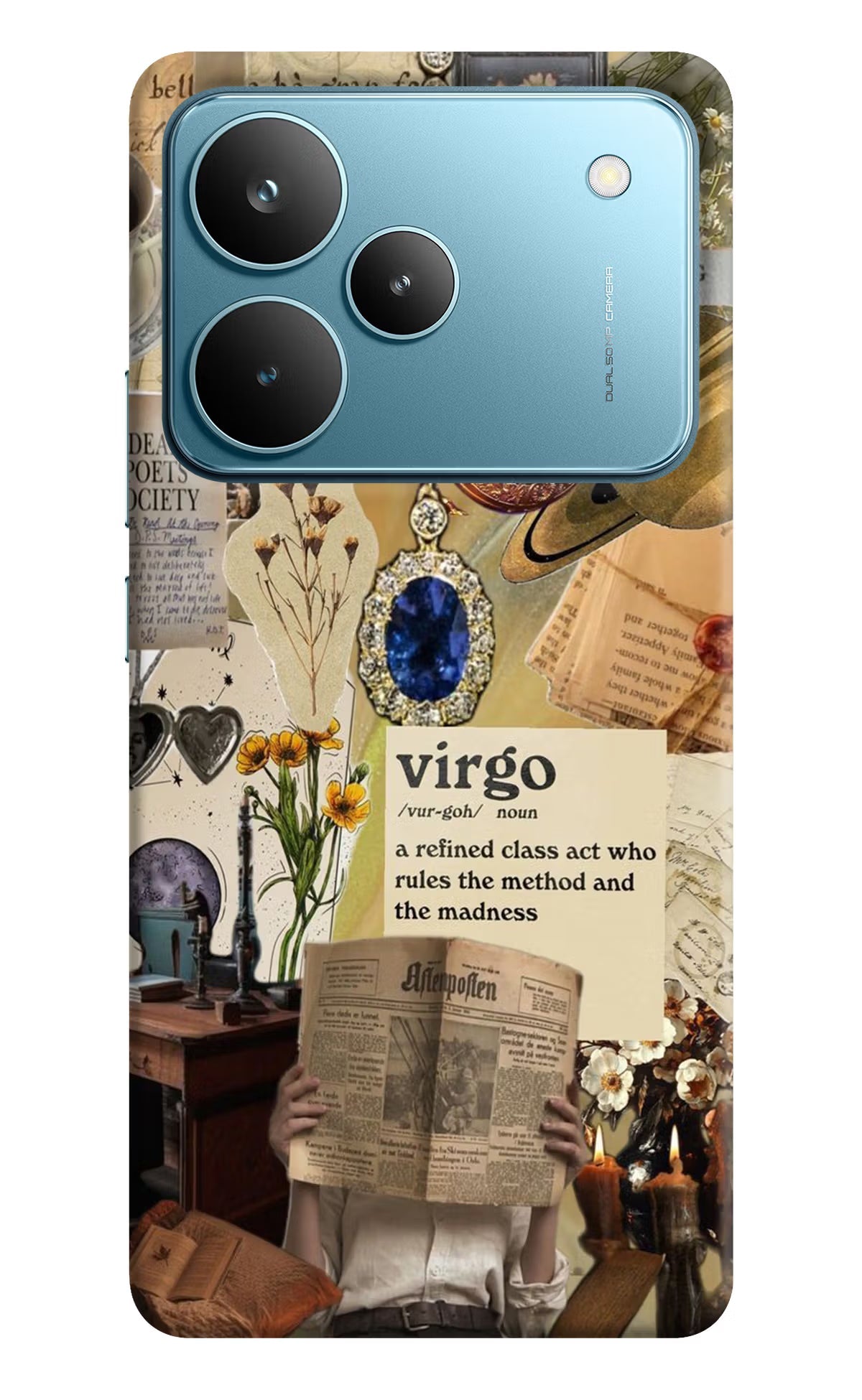 Virgo Zodiac Realme P4 Pro Back Cover