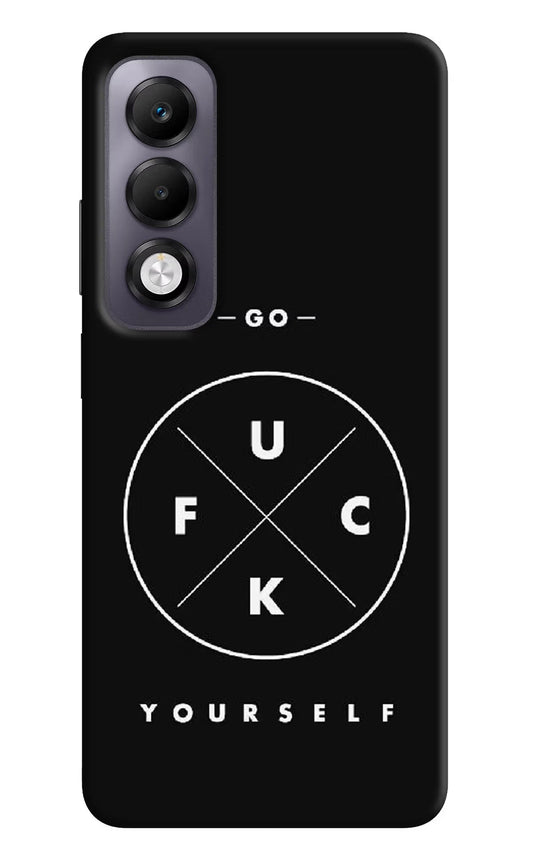 Go Fuck Yourself Oppo K13x Back Cover